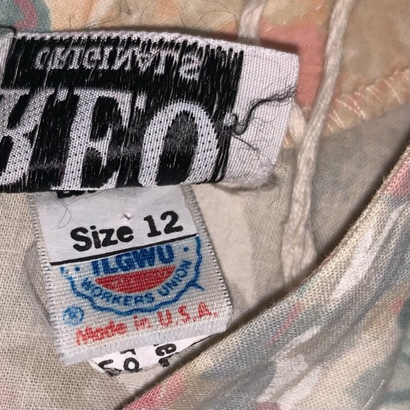 v i n t a g e :: Pastel Floral Romantic Cottagecore ILGWU Dress - Picture 9 of 14